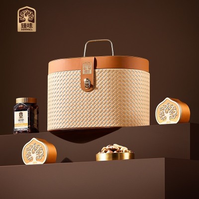 臻味2090g环球典雅礼盒混合坚果干果零食春节年货高端礼品团购