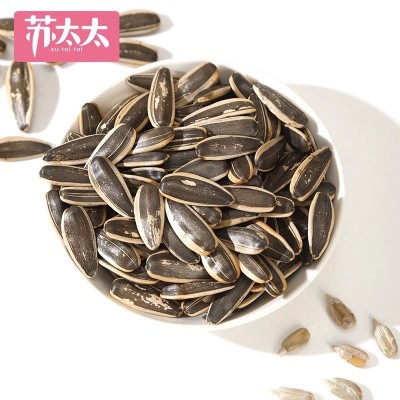 苏太太罐装原味香瓜子整箱批发 大颗粒葵花籽葵休闲零食炒货干果图3