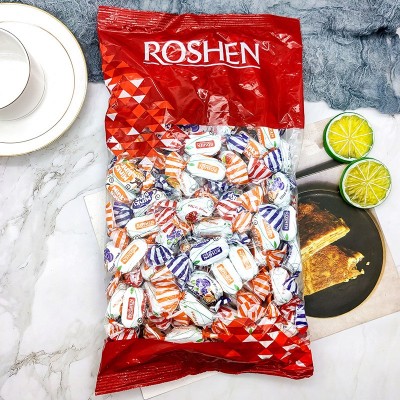 乌克兰进口果冻夹心奶糖糖果喜糖果零食批发婚庆1000g一件代发