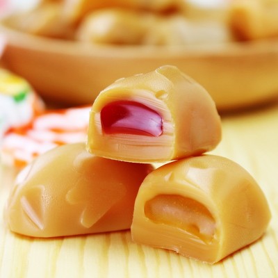 乌克兰进口果冻夹心奶糖糖果喜糖果零食批发婚庆1000g一件代发图2