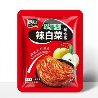 臻味坊苹果梨辣白菜调味酱韩式辣酱腌料腌辣白菜泡菜专用酱