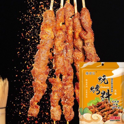 五香烧烤调味料夜市摆摊烤肉炸串佐料家用烤肉蘸料袋装五香烧烤料图4