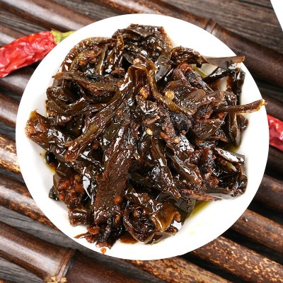 湖南特色老坛晒辣椒微辣下饭菜 辣椒酱拌饭拌面好搭档 一件代发图2