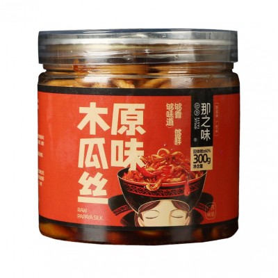 那之味原味木瓜丝酱腌菜300克罐装广西特产产品图5