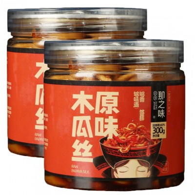 那之味原味木瓜丝酱腌菜300克罐装广西特产产品图4
