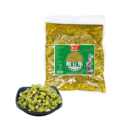 广西原味酸豆角螺蛳粉店配菜桂林米粉热干面下饭菜整箱商用大包装图5