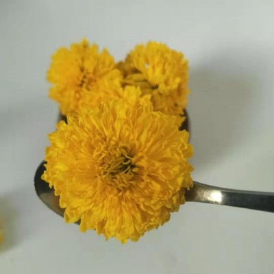 批发优质桃菊球菊花黄菊花花茶原料供应芳苑源头直供花茶茶叶批发图3
