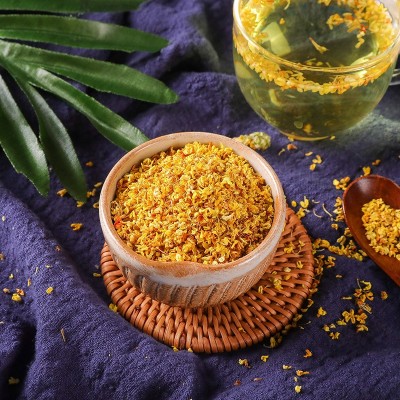 批发干桂花金桂花瓣干桂花茶香料花茶原料芳苑源头厂家直销新花茶图2
