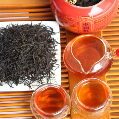 云南滇红茶《中国红》两罐礼盒装 云南送礼茶叶 滇红中国红图2