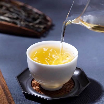 高香甘甜冰岛糯伍普洱生普茶厂家直销自然清凉回甘甜润气足韵长图4