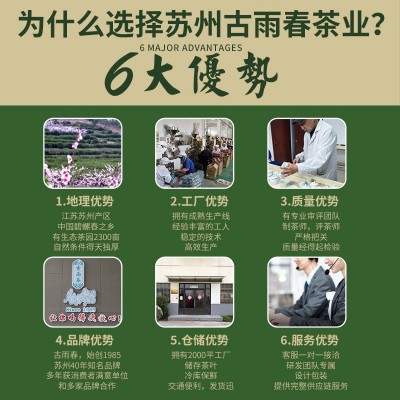 碧螺春明前特级绿茶浓香型茶叶批发袋装茶叶一芽一叶节日送礼A3图4