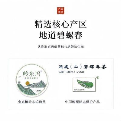 洞庭山碧螺春2026新茶绿茶苏州厂家直销茶叶明前茶特一级500g50g图2