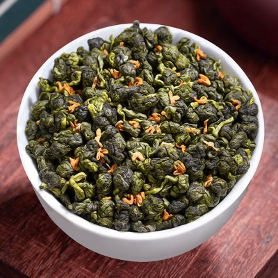 节日伴手礼桂花乌龙茶浓香型窖制桂花茶叶礼盒装花茶秋冬养生茶图3