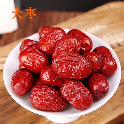 新疆红枣干片1000g零食脆片枣圈无核红枣片即食泡水干吃脆酥泡茶图5