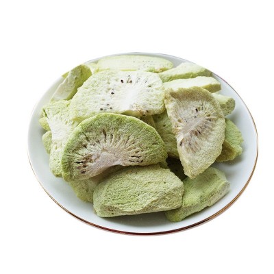 大宗批发 冻干加糖猕猴桃片 冻干猕猴桃块急冻水果袋装即食鲜果图5