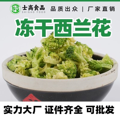 冻干西蓝花 FD西蓝花蔬菜干 方便速食自加热小火锅原料