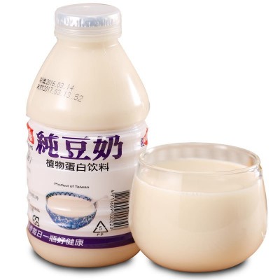 台湾正康纯豆奶饮料330ml*24黑豆浆草莓鸡蛋豆奶糙米浆营养早餐