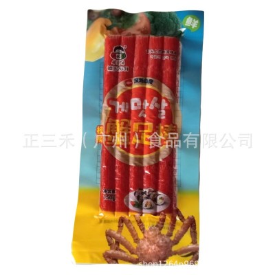 手撕寿司蟹柳棒韩式蟹足棒即食关东煮火锅食材配料棒海味零食商用