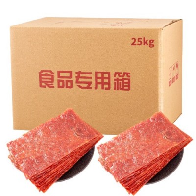 片散装猪肉脯整箱厂家批发尺寸17*28小吃50斤/箱纯肉手撕牛肉干
