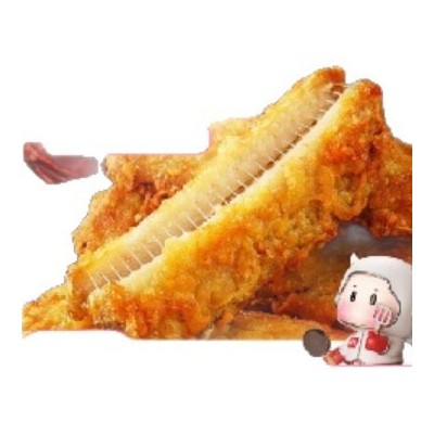 大希地同款香酥带鱼段带鱼油炸半成品空气炸食品海味食品