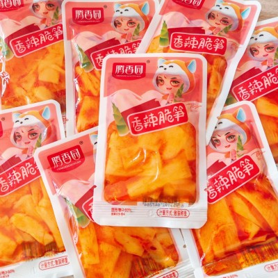 腾香园泡椒笋片笋尖笋条香辣脆笋独立包装开袋即食休闲网红零食