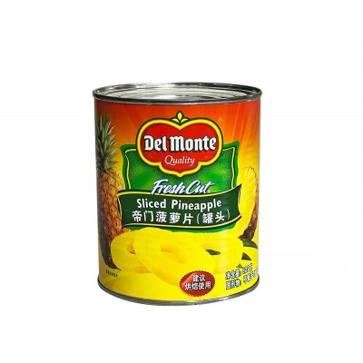 进口帝门地扪菠萝罐头圆片甜品烘焙蛋糕披萨水果大片即食凤梨粒