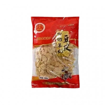 富硒豆皮300g袋装富硒羊奶豆皮适于火锅配菜会销团购礼品批发代发